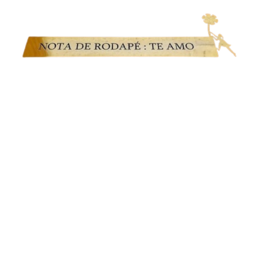 Nota De Rodapé Menina SR11347