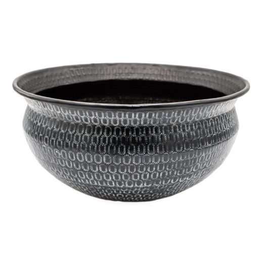 Bowl De Metal Preto G SR10275