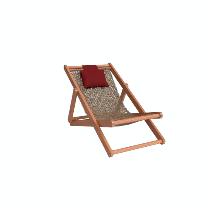 Chaise Wood Corda