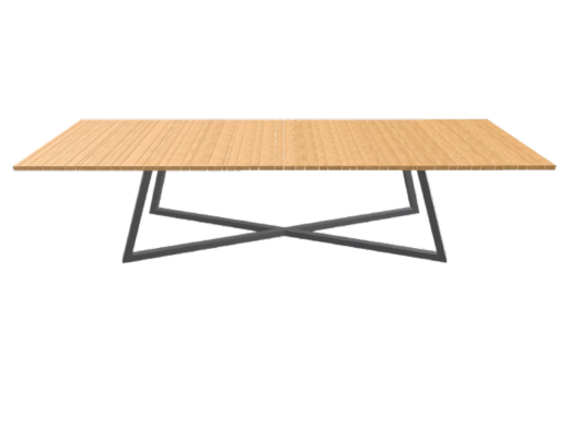 Mesa De Jantar Pirâmide Retangular - Madeira
