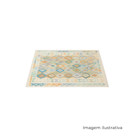 Tapete Kilim Paquistanes Retangular - 2,97C X 2,53L SR821